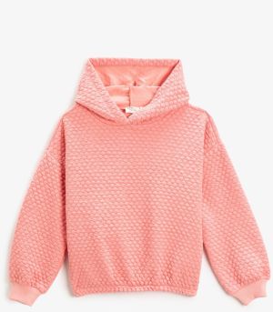 Koton Girls' Pink Sweatshirt