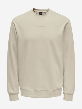 Beige men's sweatshirt ONLY & SONS Levi Life - Men