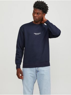 Men's Dark Blue Sweatshirt Jack & Jones Vesterbro - Men