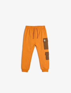 Koton Jogger Sweatpants Pocket Detailed Tied Waist Raised Cotton