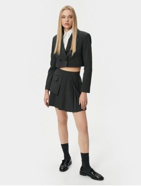 Koton Crop Blazer Double Breasted Buttoned