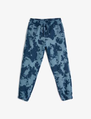 Koton Jogger Sweatpants Batik Patterned Tie Waist Cotton