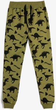 Koton Baby Boy Khaki Patterned Sweatpants