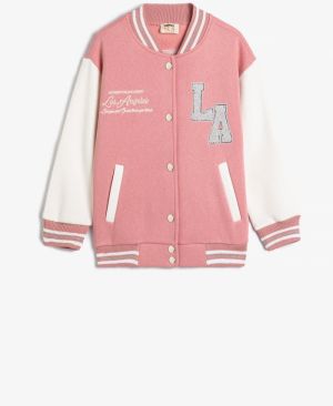 Koton Girls Pink Jacket