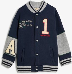 Koton Boy's Navy Blue Jacket