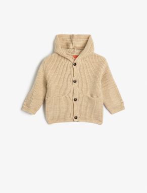 Koton Baby Boy Ecru Cardigan