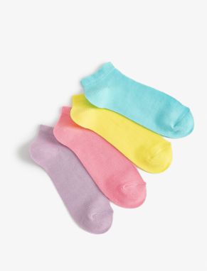 Koton Set of 4 Basic Socks Cotton