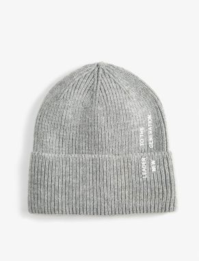 Koton Elastic Knit Beanie Layered Edges