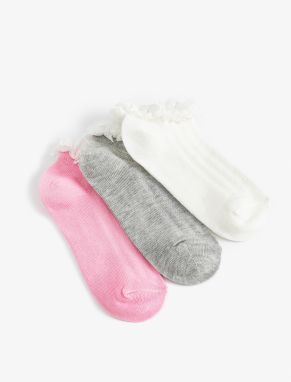 Koton Set of 3 Basic Booties and Socks.