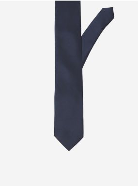 Dark Blue Tie Jack & Jones Solid - Mens