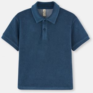 Dagi Indigo Towel Polo Neck T-Shirt