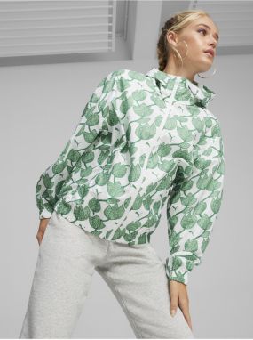 Puma Blossom AOP Windbreaker Women's Lightweight Patterned Jacket - Women