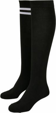 Women's College Socks 2-Pack Black