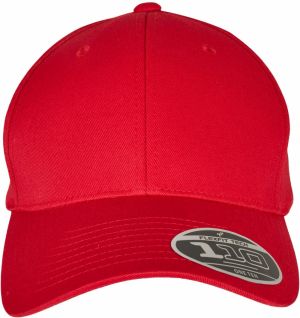 Flexfit 110 Curved Visor Snapback Red