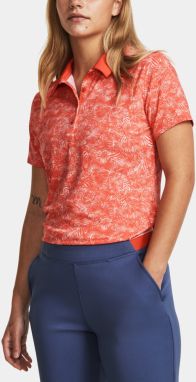 Under Armour T-Shirt UA Playoff Printed SS Polo-RED - Women