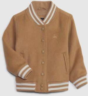GAP Kids' wool bomber jacket - girls