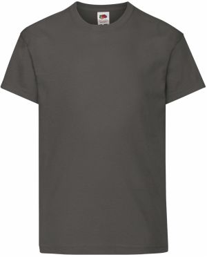 Graphite T-shirt for Children Original Fruit of the Loom