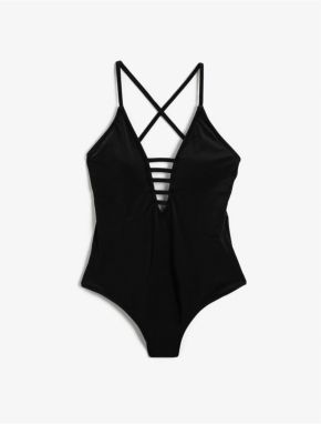 Dámske oblečenie Koton 2SAK20028BM/BLACK/999