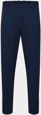 Tmavomodré nohavice Selected Homme-Tapered - Muži