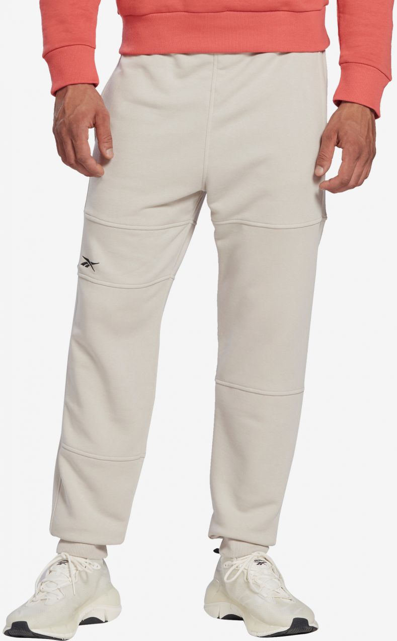 Krémové pánske tepláky Reebok
