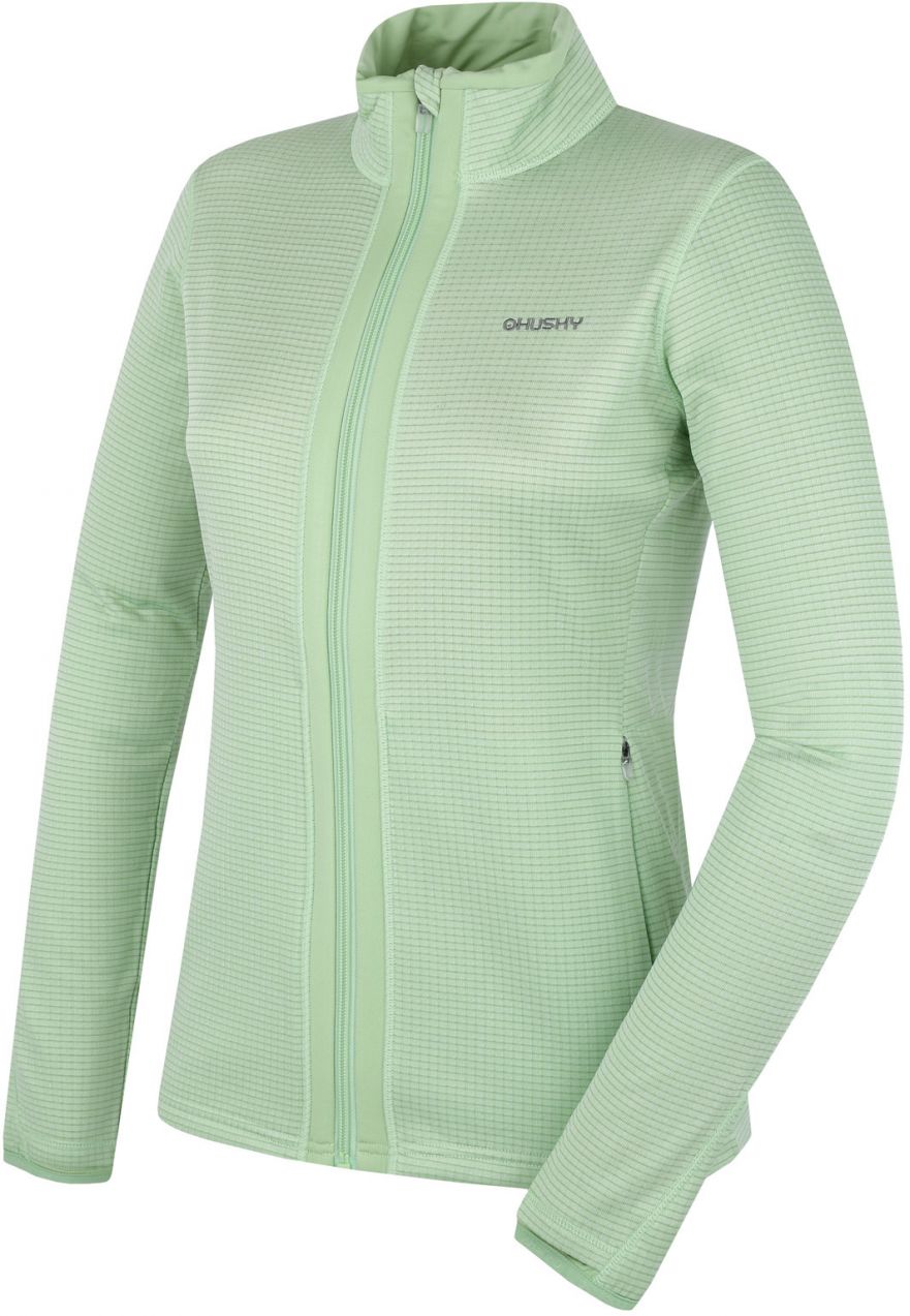 Women's sweatshirt HUSKY Artic Zip L lt. putting green