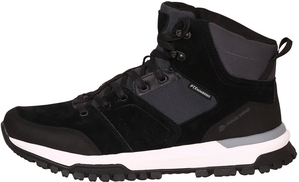Men's city shoes with membrane ptx ALPINE PRO MALEN black