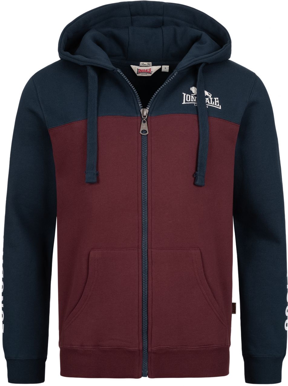 Pánska mikina Lonsdale Oxblood