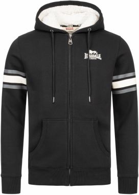 Pánska mikina Lonsdale 117144-Black/White/Grey