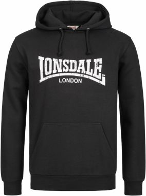 Pánska mikina Lonsdale 113863-Black/White