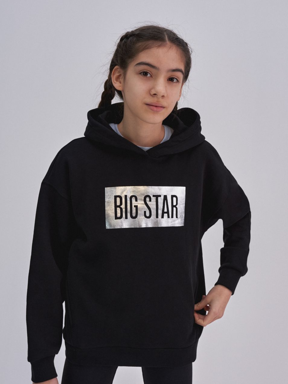 Dámska mikina s kapucňou Big Star 171527