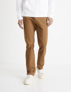 Celio nohavice chino rovné twill Tohenri - Muži