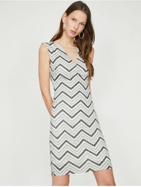 Koton večerné a plesové šaty - šedá - bodycon