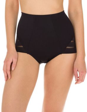 DIM DIAMS CONTROL HIGH WAIST MIDI - Dámske formujúce nohavičky s vysokým pásom - čierna