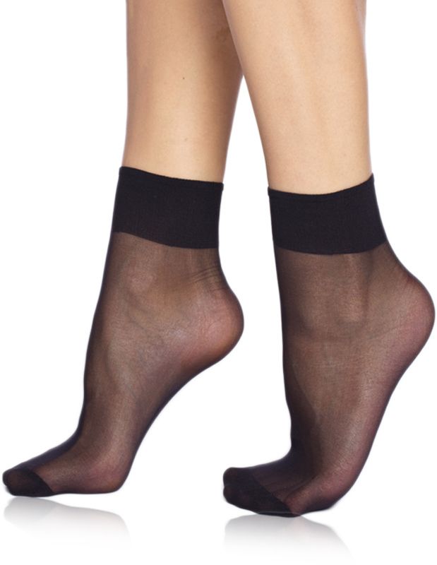Bellinda 
DIE PASST SOCKS 20 DEN - Dámske pančuchové matné ponožky - čierna
