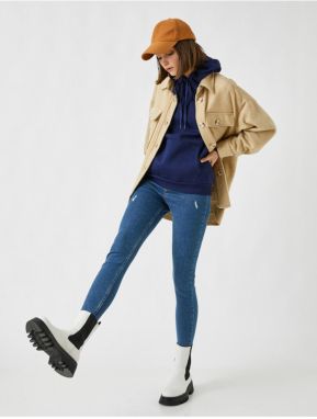 Koton Jeans - Námornícka modrá - Skinny
