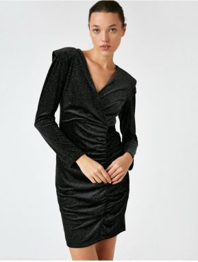 Koton večerné a plesové šaty - čierna - Bodycon