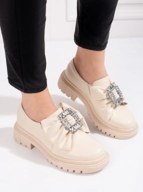 Dámske mokasíny SHELOVET Beige