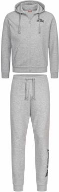 Pánska tepláková súprava Lonsdale 117428-Marl Grey/Black