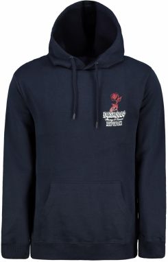 Tmavomodrá pánska mikina s kapucňou a vzorom DC Always and Forev - Muži