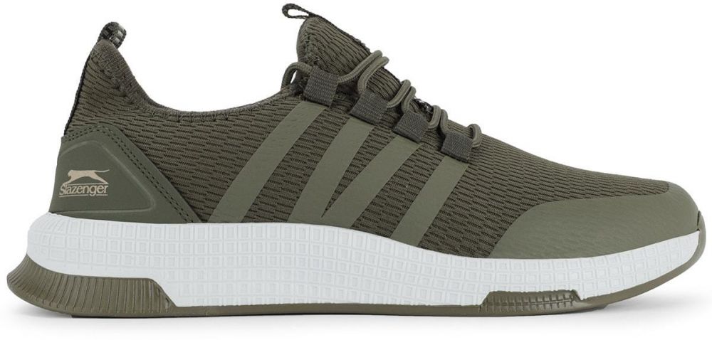 Pánske tenisky Slazenger Tuesday v khaki farbe