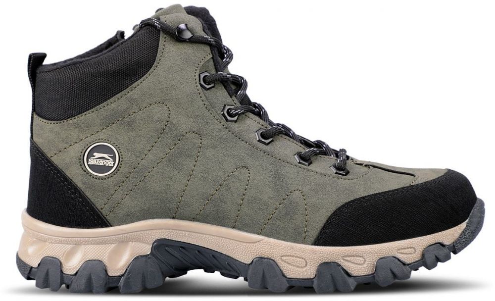 Pánske vonkajšie topánky Slazenger Oanez I, khaki