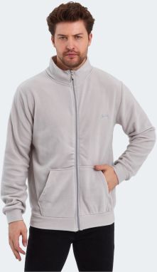 Slazenger SANSA pánska flísová mikina sivá