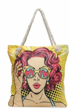 Polaris POPART PLJ 3FX YELLOW MULTI Woman Beach Bag