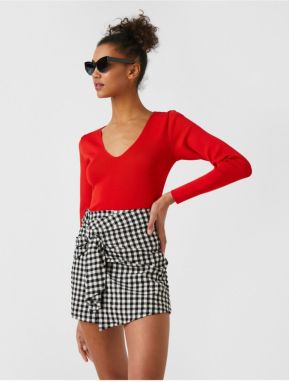 Koton U Neck Long Sleeve Knitwear Sweater