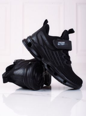 Boys' sneakers Vico fabric black