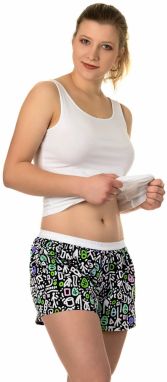 Women's shorts Represent easter panic