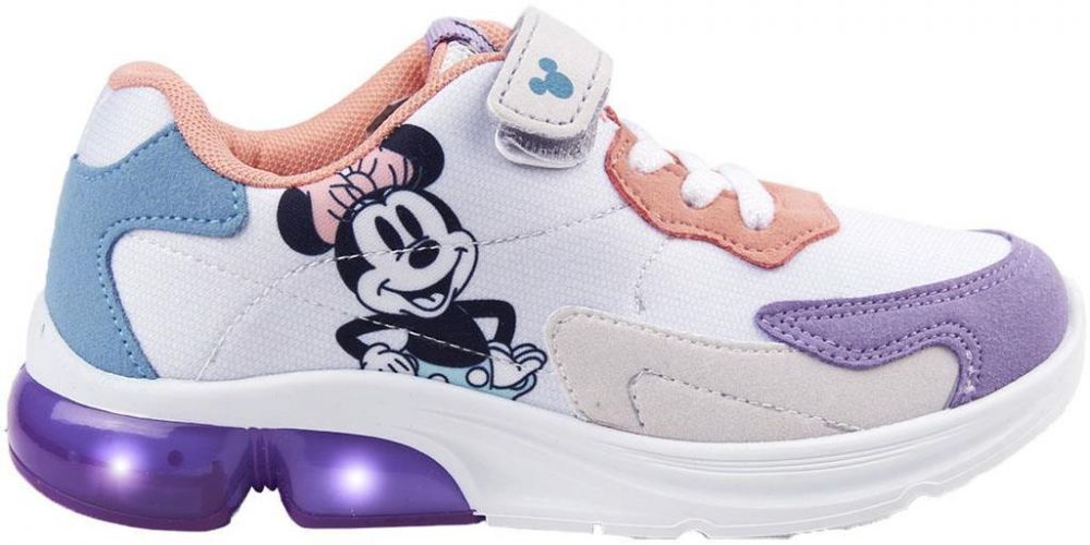 ŠPORTOVÉ TOPÁNKY PVC PODRÁŽKA S OSVETLENÍM MINNIE