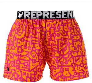Men's shorts Represent exclusive Mike elektro map