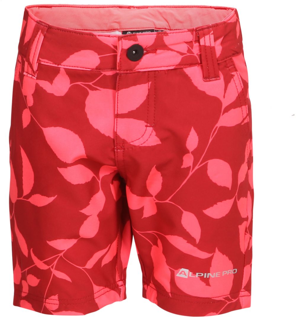 Kids softshell shorts ALPINE PRO MORCO diva pink variant pb