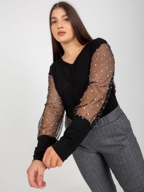 Dámska blúzka Fashionhunters Black